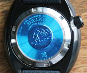 Seiko "Ninja Turtle" SBDY005 JDM on Black-PVD Jubilee Bracelet (Limited to 300 pieces)