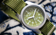 Seiko SUS Quartz (Green Military)