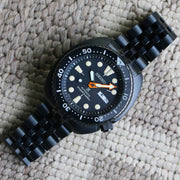 Seiko "Ninja Turtle" SBDY005 JDM on Black-PVD Jubilee Bracelet (Limited to 300 pieces)