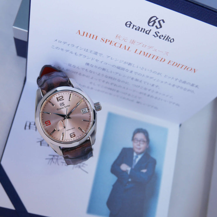 Grand Seiko SBGA371 "Pink Champagne" AJHH Special Limited Edition